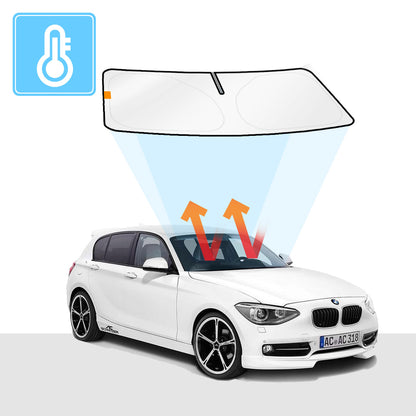 BMW 1 Series Windshield Sun Shade F20/21 Solar Screens BLOCK OUT (RV25)