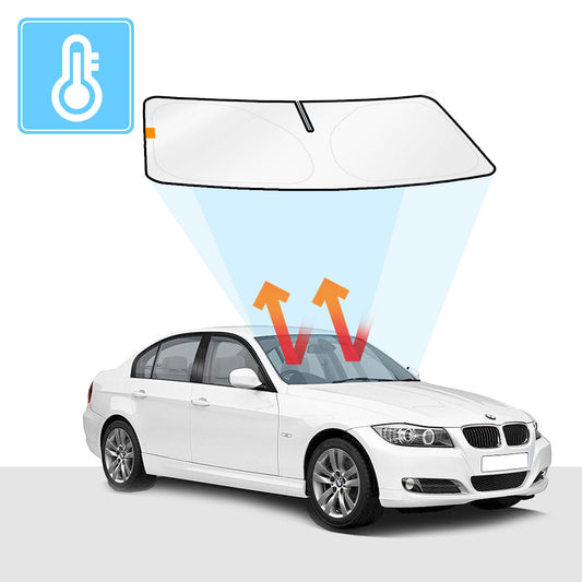 BMW 3 Series Windshield Sun Shade E90 Solar Screens BLOCK OUT (RV12)