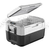Car Fridge 35L 3-way for grocery shopping, travel, and camping, Open Lid Both Sides, Removable Lid