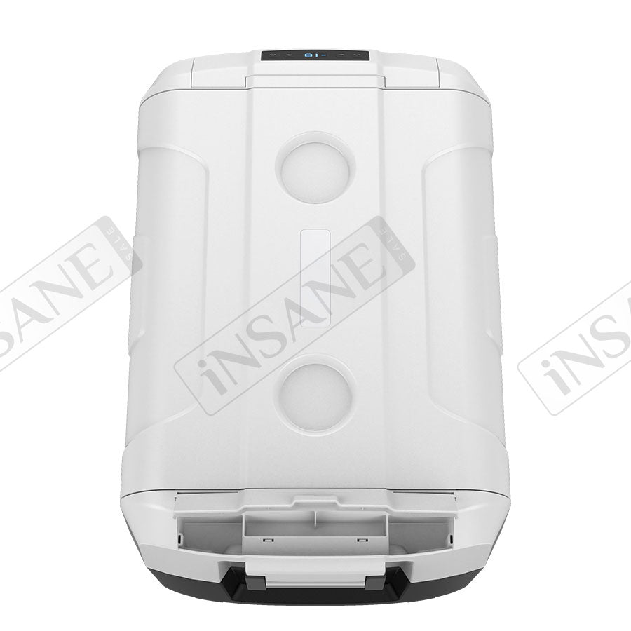 Car Fridge 65L 3-way for grocery shopping, travel, and camping, Open Lid Both Sides, Removable Lid