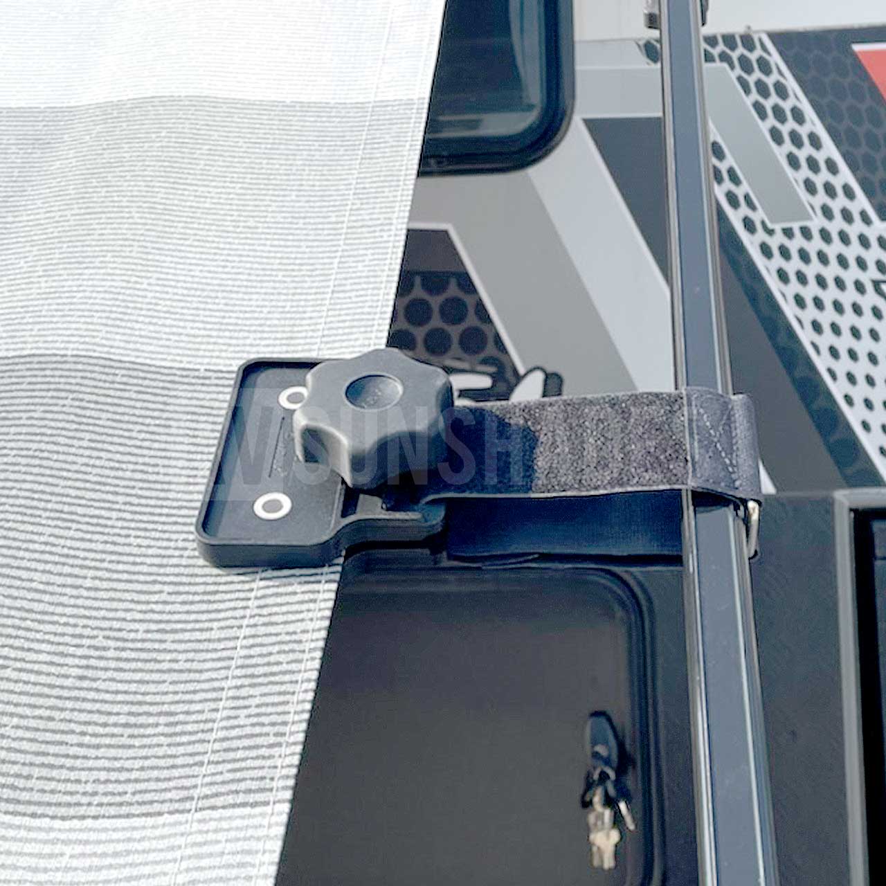 Caravan Awning Anti-Flap Clamps (Twin Pack) iNSANE.SALE