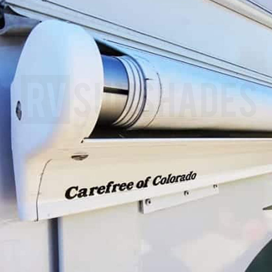 Caravan Slide-Out Awning Topper Window Awning Replacement Vinyl Fabric 1200x700mm (WHITE) iNSANE.SALE