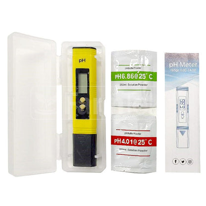 Water Condition Tester Pen Set pH + EC/TDS for Hydroponic Aquarium Pond