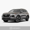 Hyundai Santa Fe Sun Shade TM 2018-Now [Quarter Window]