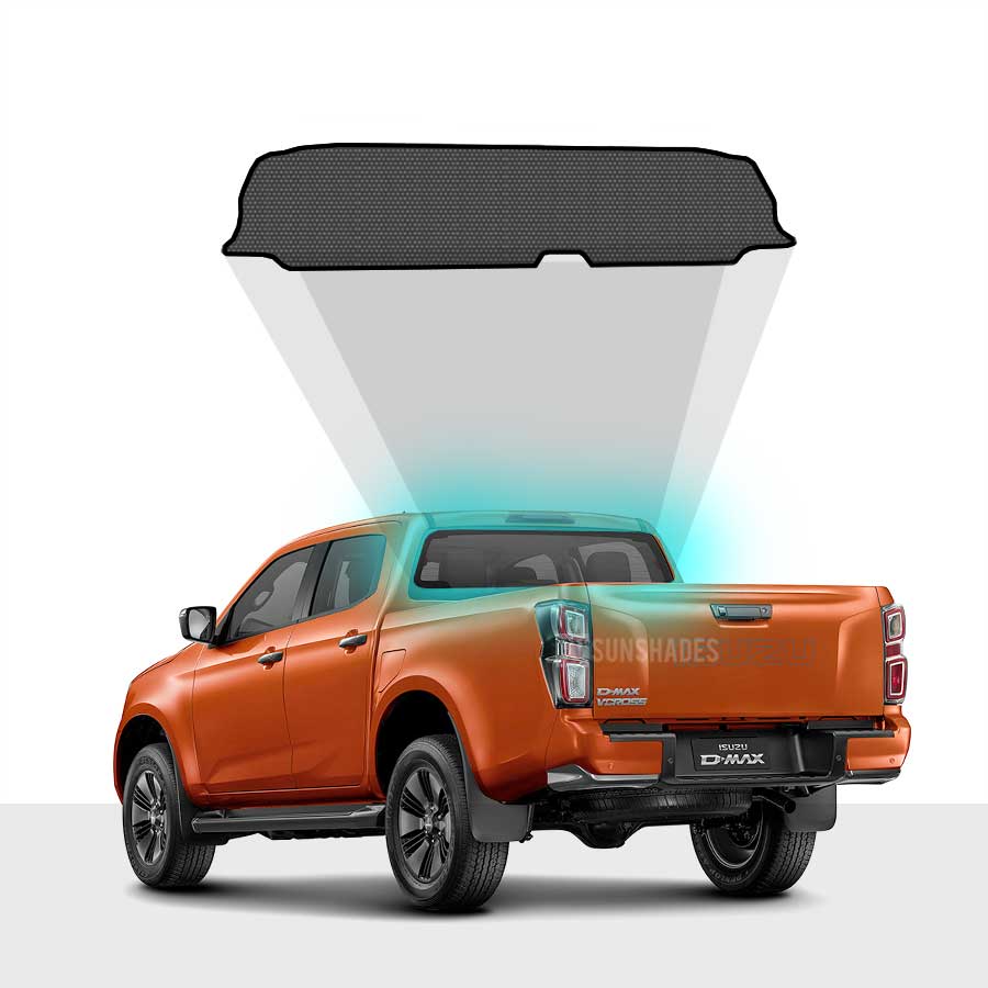 ISUZU D-MAX | BT-50 Sun Shade Dual Cab RG 2021-Now [Rear Windscreen]