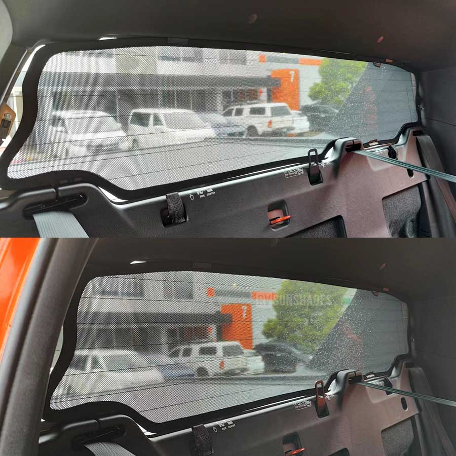 ISUZU D-MAX | BT-50 Sun Shade Dual Cab RG 2021-Now [Rear Windscreen]