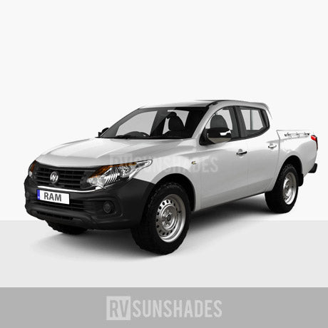 FIAT Fullback Sun Shade 2015-Present [Rear Door]