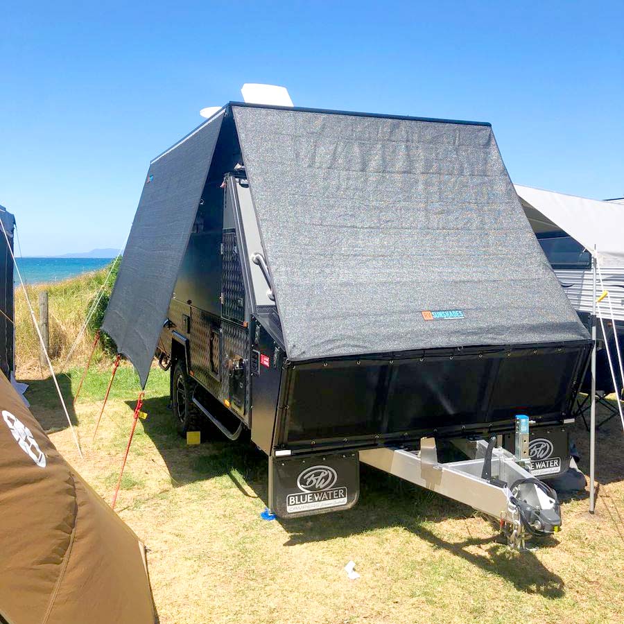 Offroad Caravan Privacy Screen 5.5x2.2m suit 19Ft Awning (2.2m Drop) iNSANE.SALE