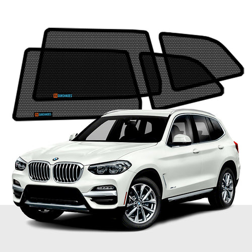 BMW X3 Sun Shades 3rd Gen G01 2018-Now [Set of 4]
