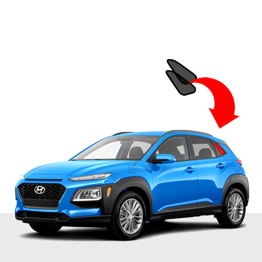 Hyundai Kona Sun Shade OS 2018-Now [Quarter Window]