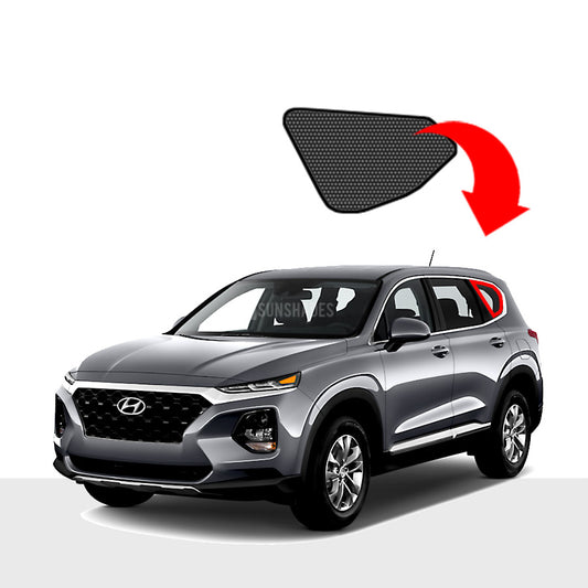 Hyundai Santa Fe Sun Shade TM 2018-Now [Quarter Window]