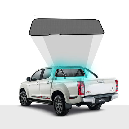 ISUZU D-MAX Window Sun Shade Dual Cab RT 2012-2020 [Rear Windscreen]