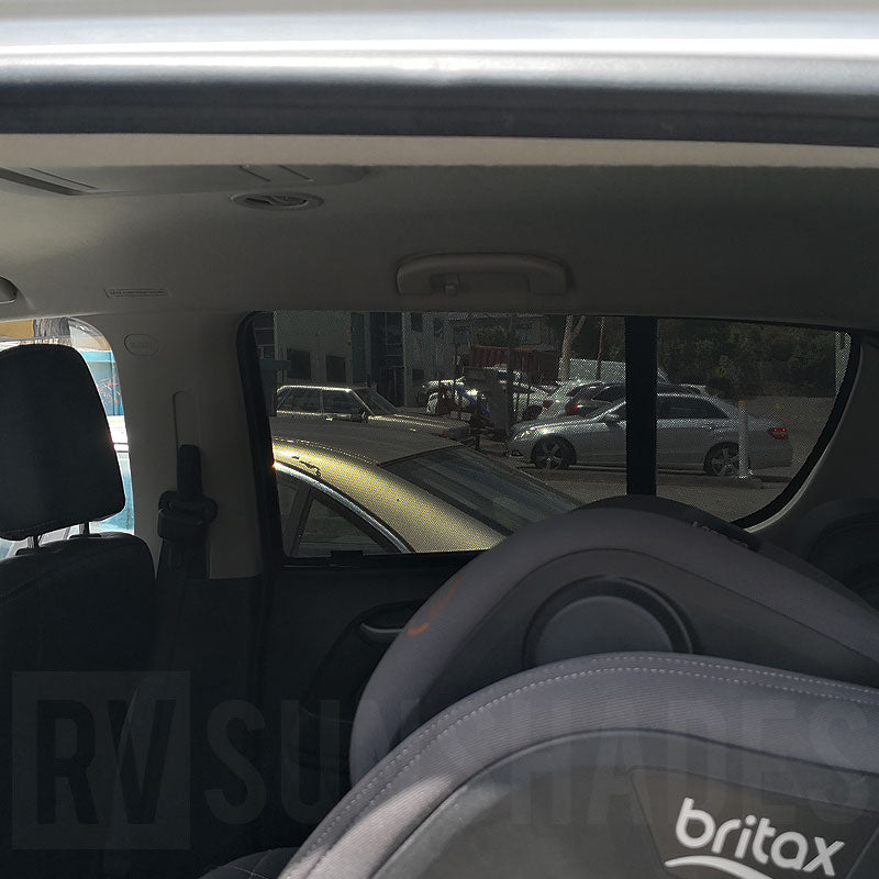 ISUZU MU-X Sun Shades 1st Gen RF 2010-2021 [Rear Door]