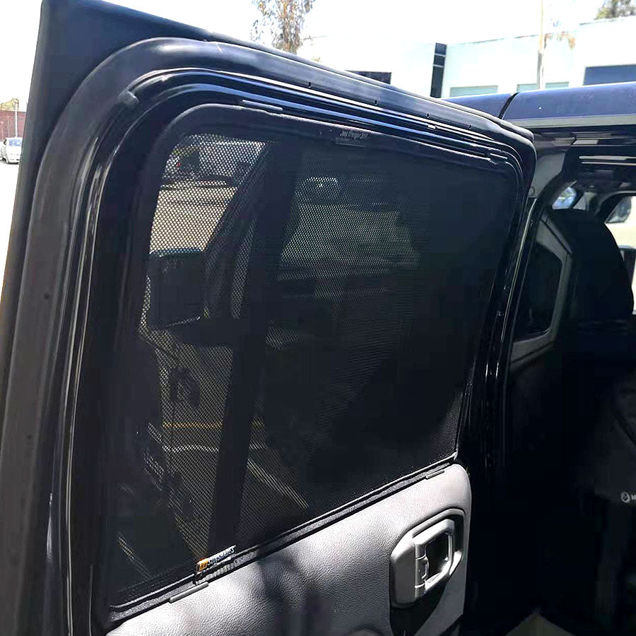 JEEP Wrangler Sun Shade JL 2018-Now [Rear Door]
