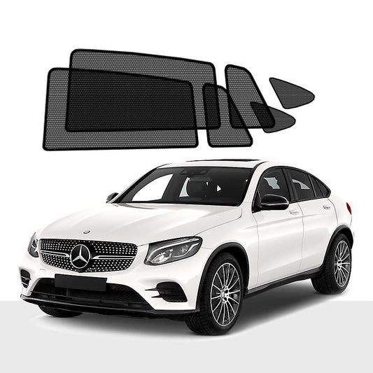 MERCEDES-BENZ GLC Coupe Sun Shade 2016-now [set of 6]