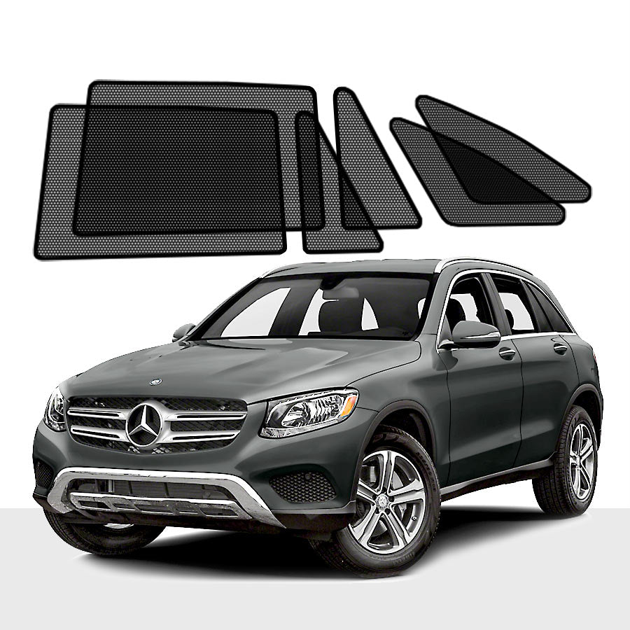 MERCEDES-BENZ GLC SUV Sun Shades 2016-now [set of 6]