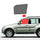 Mitsubishi Pajero NX Sun Shades 2006-Now [Front Door]