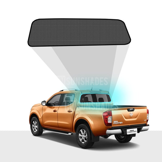 Nissan Navara D23/NP300 Rear Window Sun Shade Dual Cab 2015-now [Rear Windscreen]