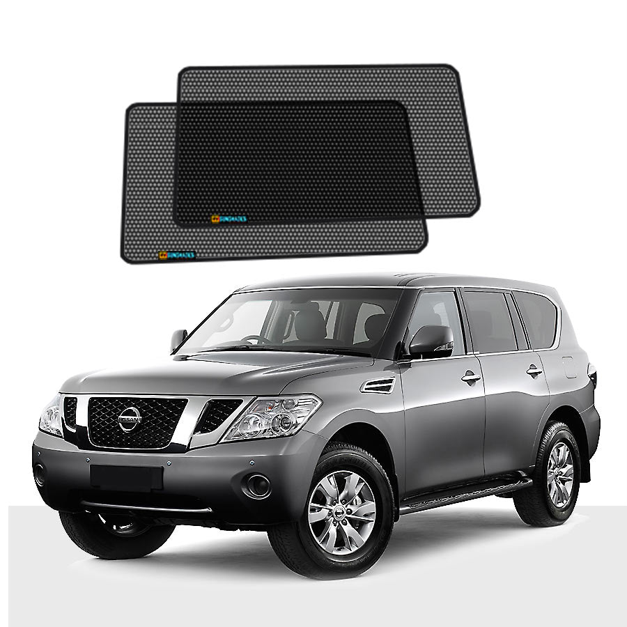 Nissan Patrol Y62 Sun Shades 2010-now [Rear Door]