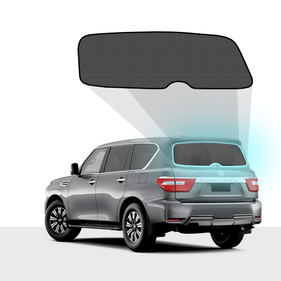 Nissan Patrol Y62 Sun Shades 2010-now [Tailgate Window]