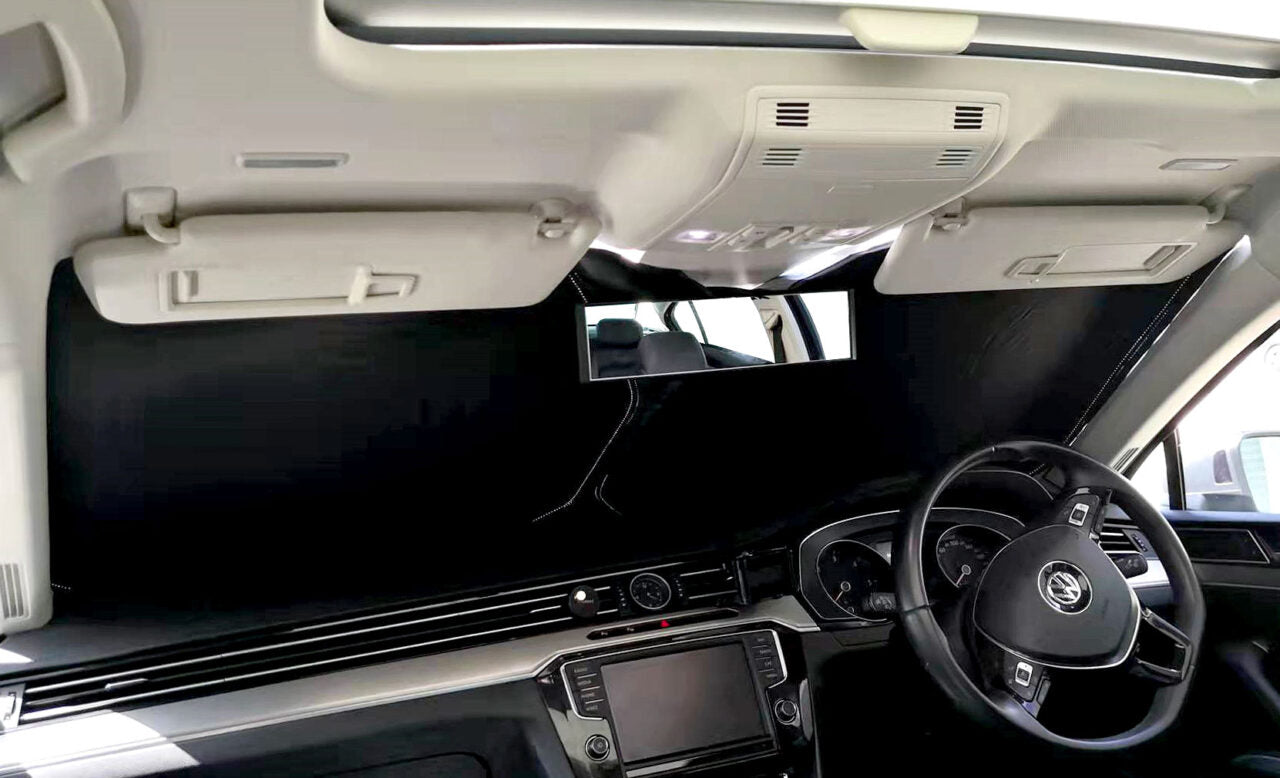 Nissan Patrol Y62 Solar Screens Custom Fit BLOCK OUT 2010-now Pair [Quarter Window]