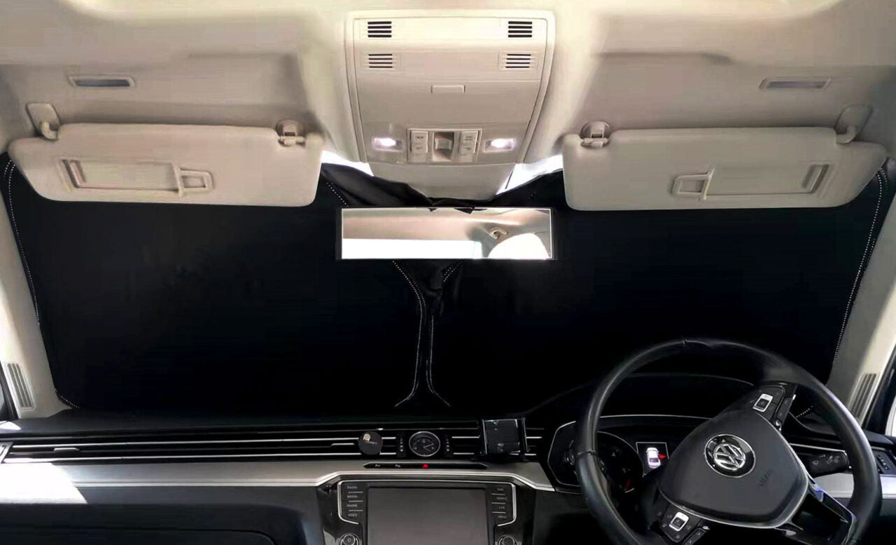 Nissan Patrol Y62 Solar Screens Custom Fit BLOCK OUT 2010-now Pair [Quarter Window]