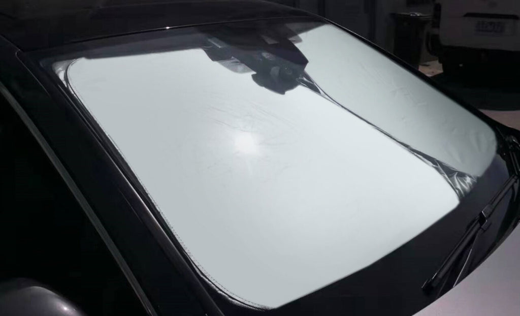 VW Polo Windshield Sun Shade 4th Gen 2002-2009 Solar Screens *Insulated* Premium BLOCK OUT (RV32)