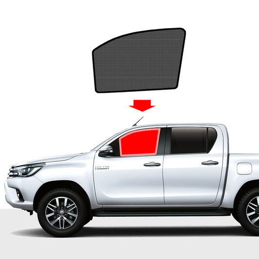 TOYOTA Hilux Sun Shades Dual Cab AN120/130 2016-2022 [Front Door]