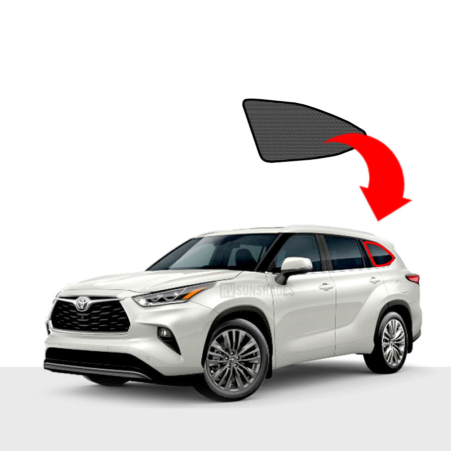 TOYOTA Kluger/Highlander XU70 Sun Shade 2020-now [Quarter Window]