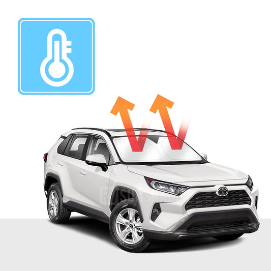 TOYOTA RAV4 Solar Screen XA50 2018-Now Custom Fit Block Out [Front Windshield]