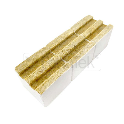 Commercial Grade Rockwool Block 100x100x75mm (6x) Hydroponics Tomato Cucumber Grow Medium