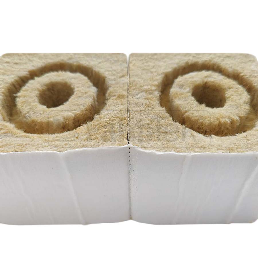 Commercial Grade Rockwool Block 100x100x75mm (6x) Hydroponics Tomato Cucumber Grow Medium