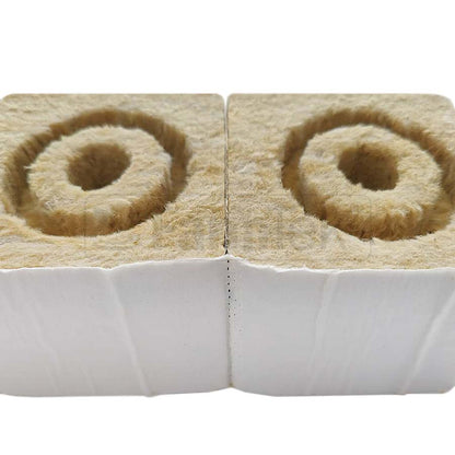 Commercial Grade Rockwool Block 100x100x75mm (6x) Hydroponics Tomato Cucumber Grow Medium