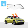 VW Golf Windshield Sun Shade MK8 2020-Now Solar Screens BLOCK OUT (RV26)