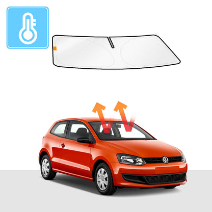 VW Polo Windshield Sun Shade 6R/6C 2009-2016 Solar Screens BLOCK OUT (RV07)