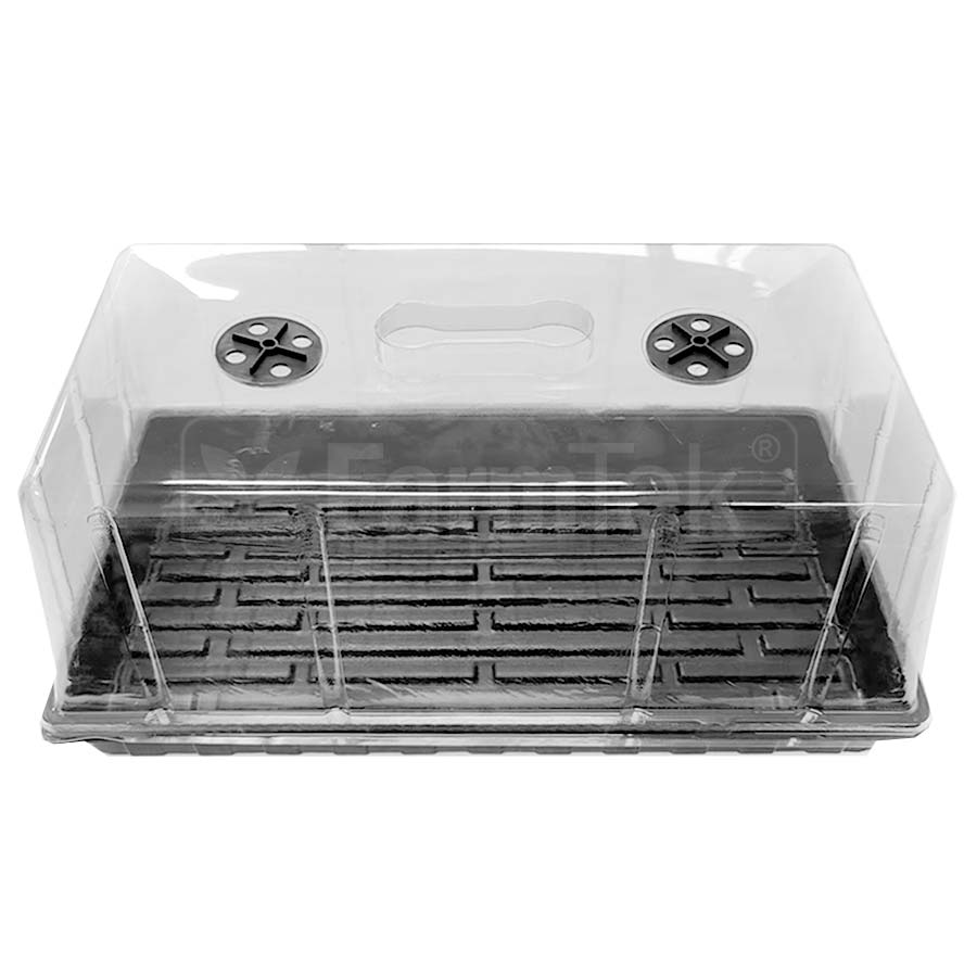 3x Professional Hydroponic Seedling Tray Propagation Tray Microgreens