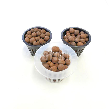 FarmTek® Expanded Clay Pebbles For Plants Hydro Clay Balls 8-16mm Mix 45L Pack