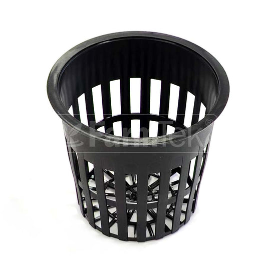 2" Black Hydroponic Net Pots Mesh Pots Baskets Aeroponic  (30 pcs)