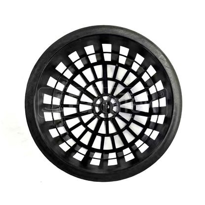 2" Black Hydroponic Net Pots Mesh Pots Baskets Aeroponic  (30 pcs)