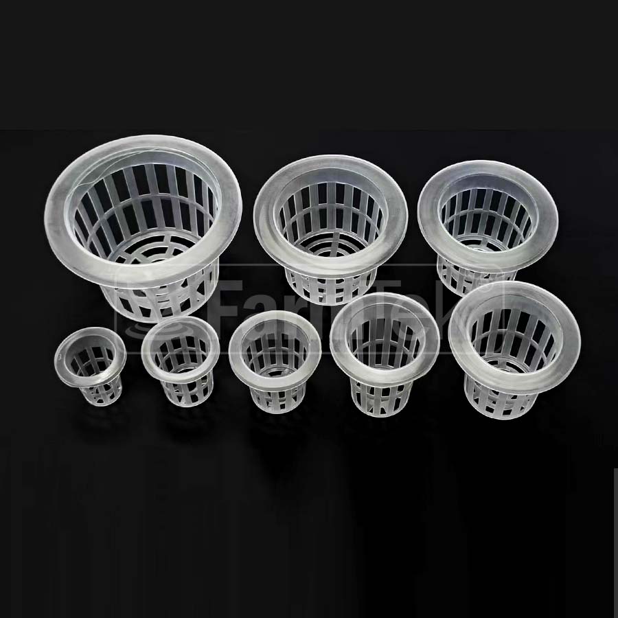 #45 Hydroponic Net Pots Mesh Pots Baskets Aeroponic (30 pcs)