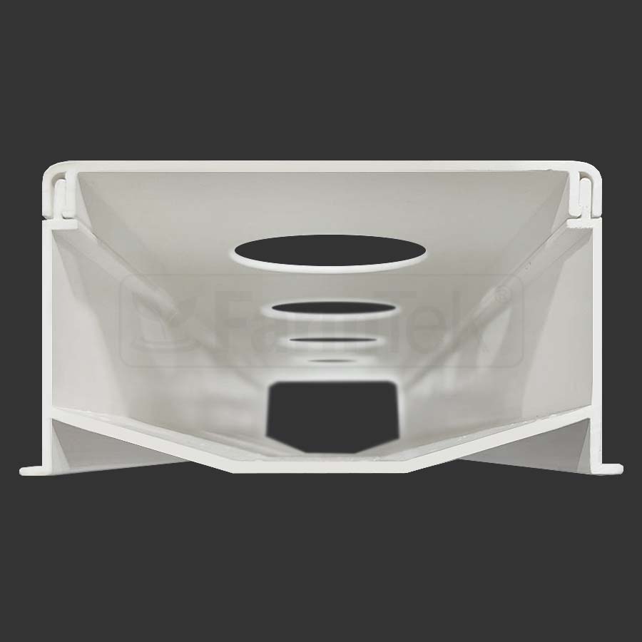 FarmTek® Hydroponic NFT Channels Nutrient Film Technique 100x50 2.9M + Lid (150mm Hole Distance) SELF PICKUP ONLY